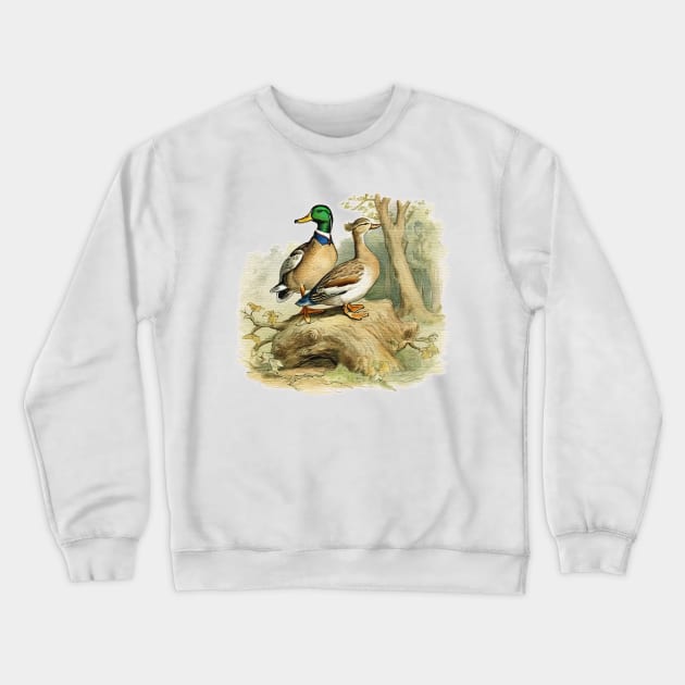 ducks in the woods Crewneck Sweatshirt by JnS Merch Store